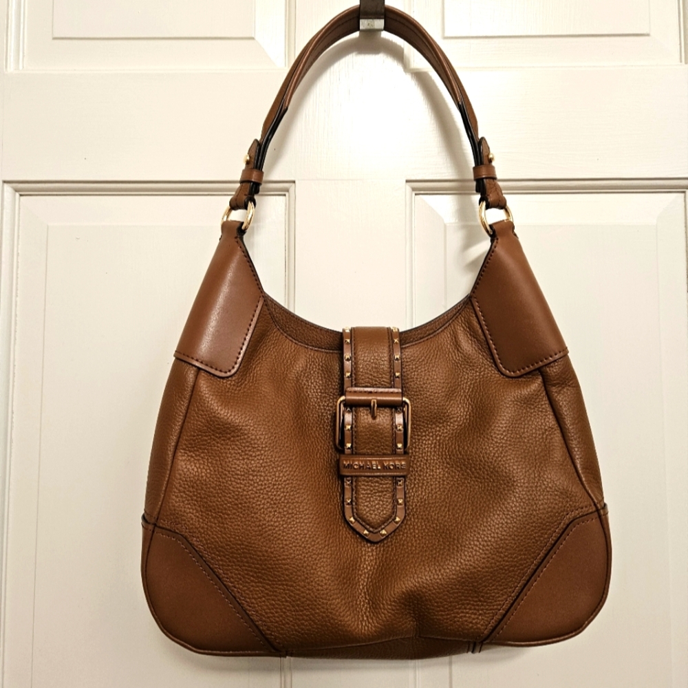 MICHAEL Michael Kors chocolate brown shoulder bag